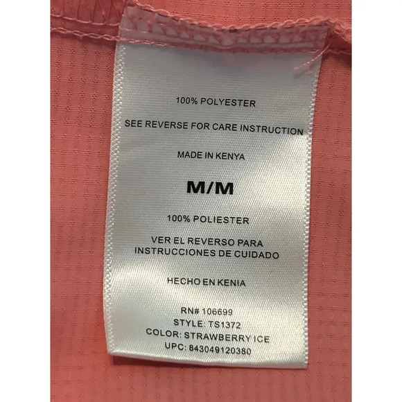 Habit Outdoors 40+ Solar Factor Button Up Shirt Size Medium Salmon Fishing - Picture 4 of 6